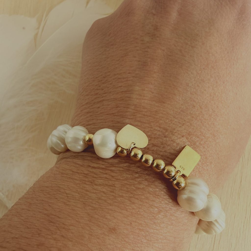 Pulsera perlas cultivadas